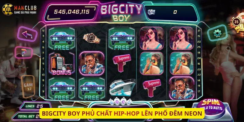 BigCity Boy phủ chất hip-hop lên phố đêm neon