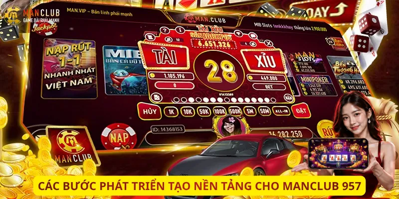 các bước phát triển tạo nền tảng cho manclub 957