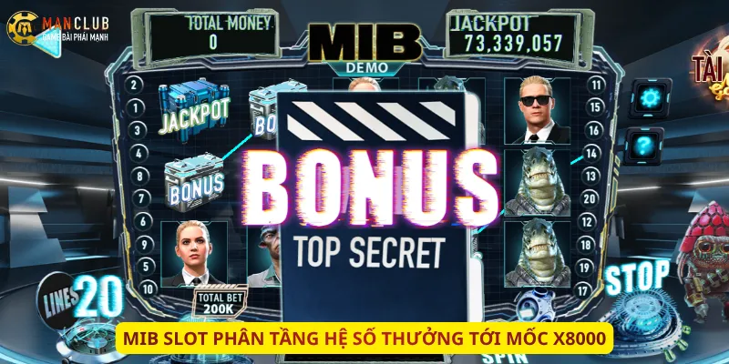MIB Slot phân tầng hệ số thưởng tới mốc x8000