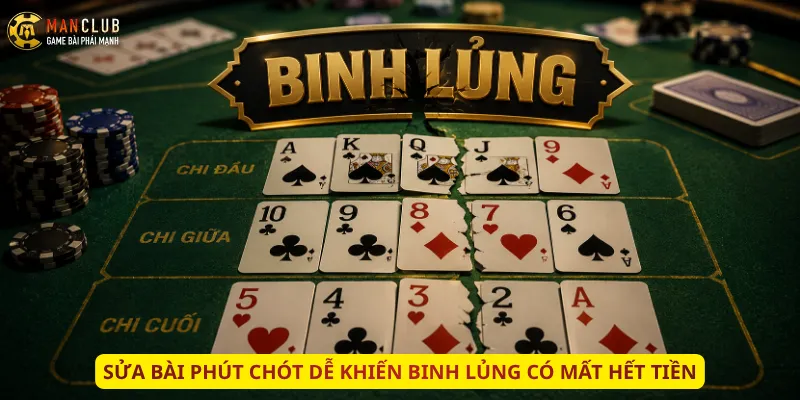 Sửa bài phút chót dễ khiến binh lủng có mất hết tiền